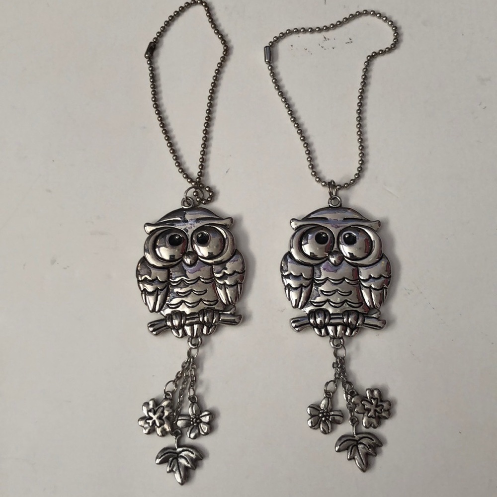 Owls metal Key Chains